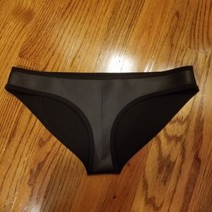 Triangl faux leather bottoms